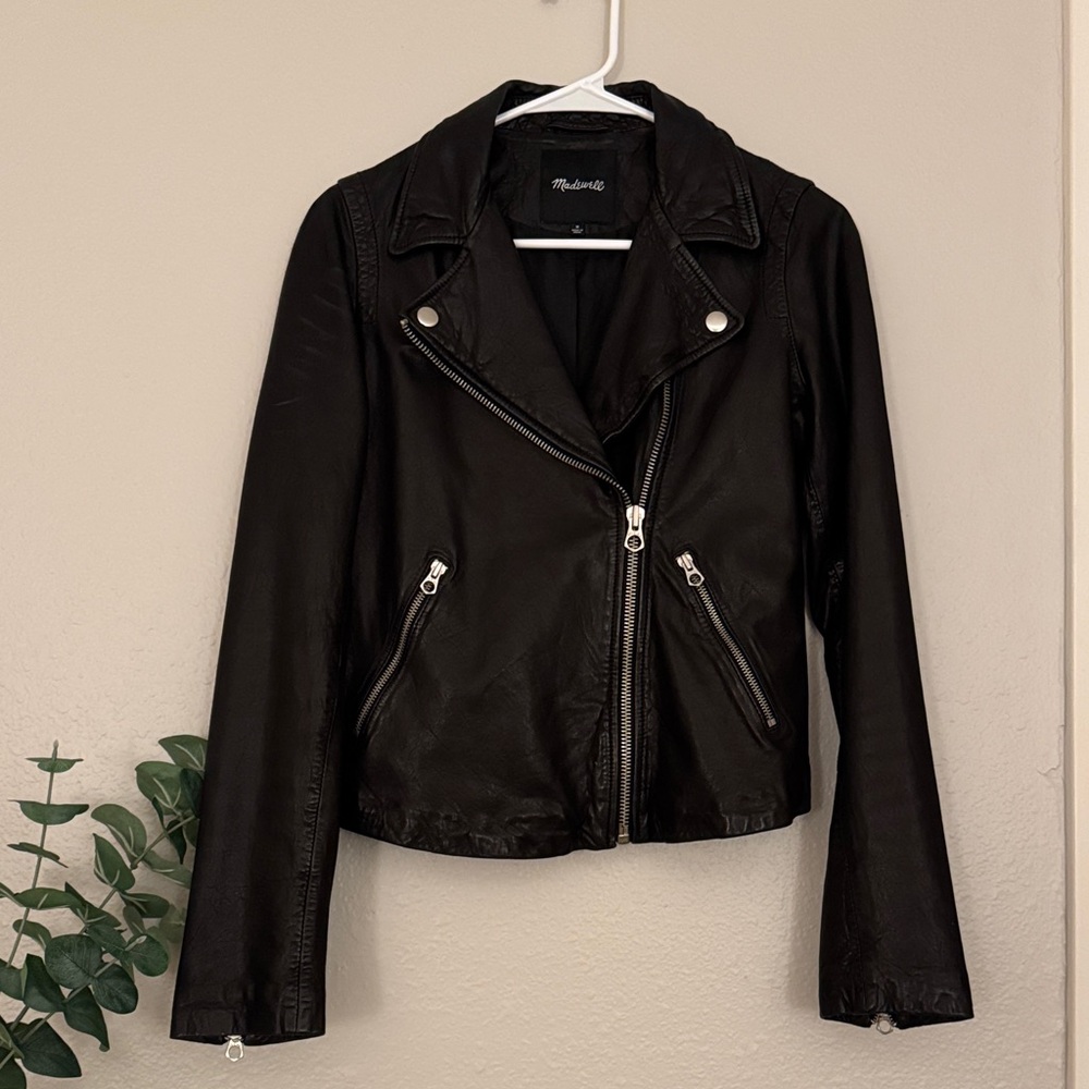 Madewell Black Leather Jacket